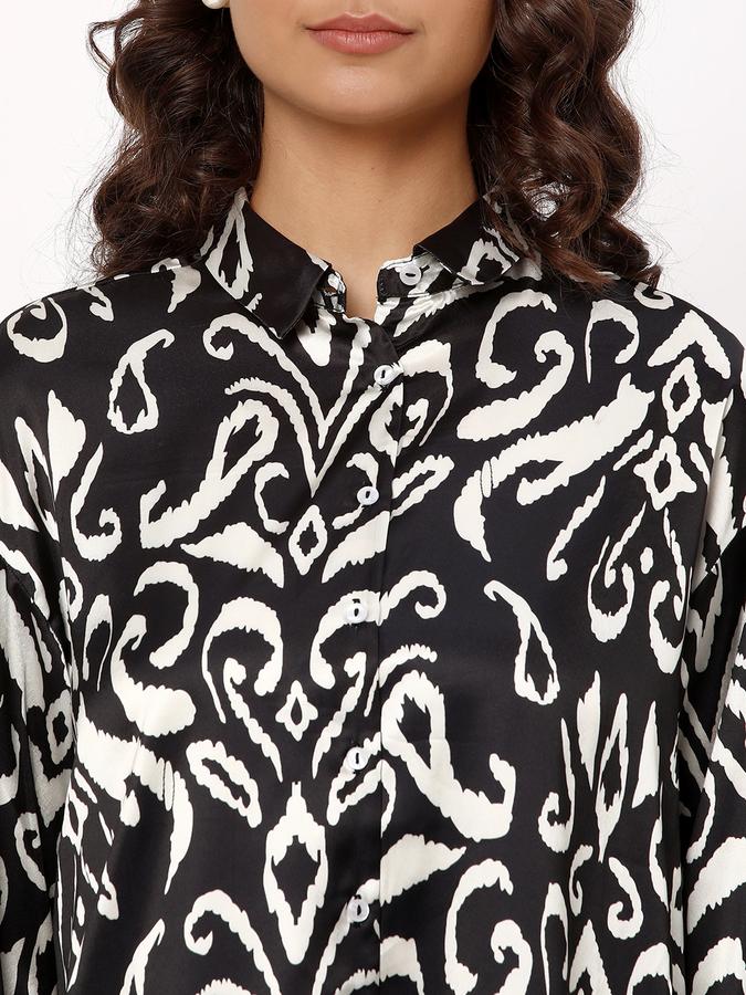 Women Printed Regular Fit Top image number 3