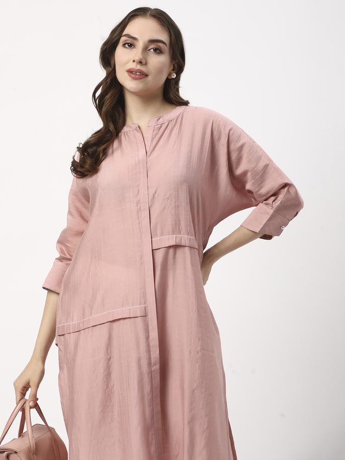 Women Solid A-line Kurta 