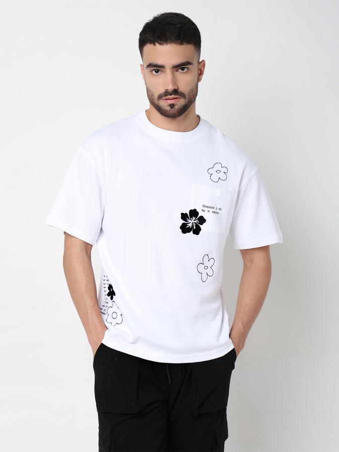 Men Floral T-Shirt image number 1