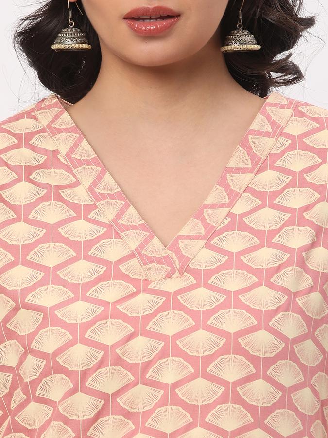 Women Micro Print Kurta image number 3