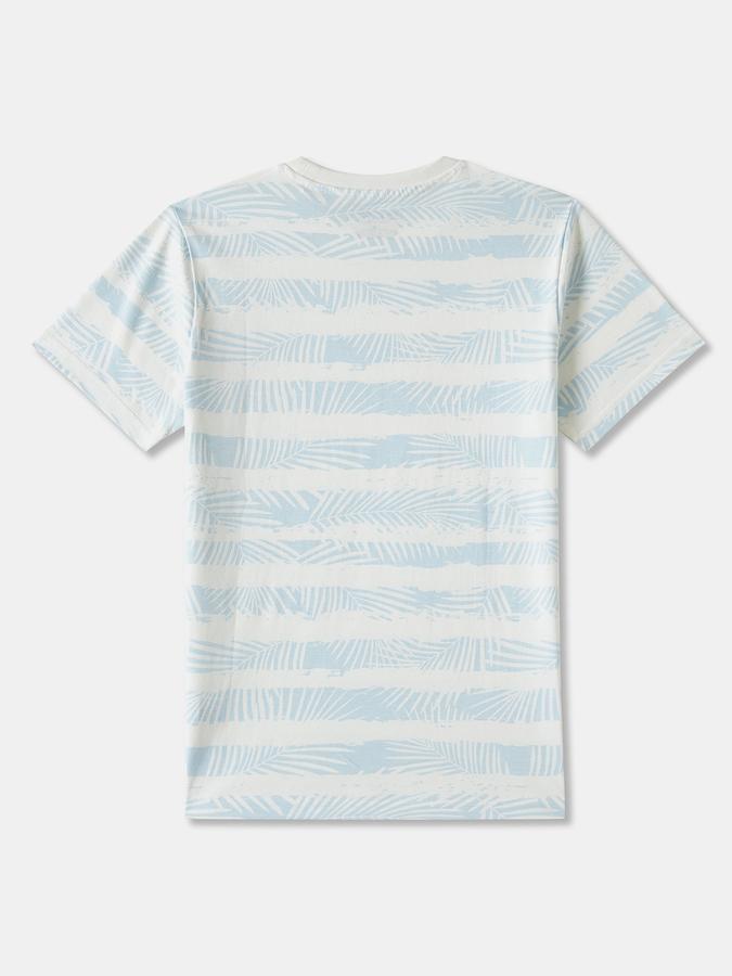 Boys Cotton Regular Fit Crew Neck Graphic T-shirt