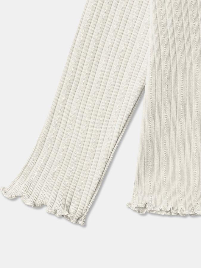 Girls Regular Fit Long Sleeve Crew Neck Top