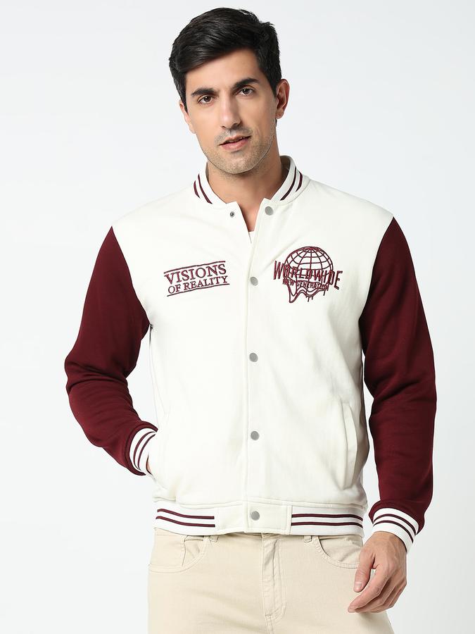 Full Sleeve Solid Men Jacket image number 1