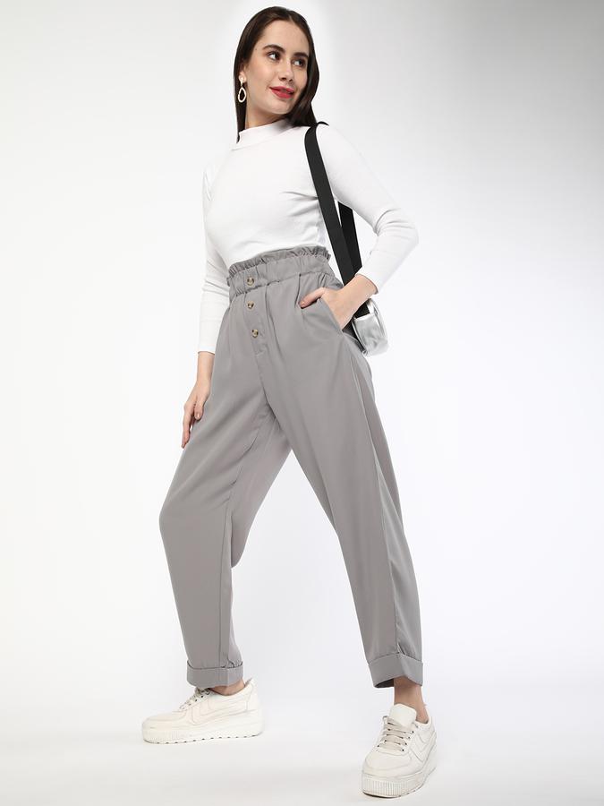 R&B Women Grey Trousers image number 1