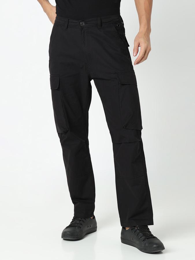 Solid Men Track Pants image number 1