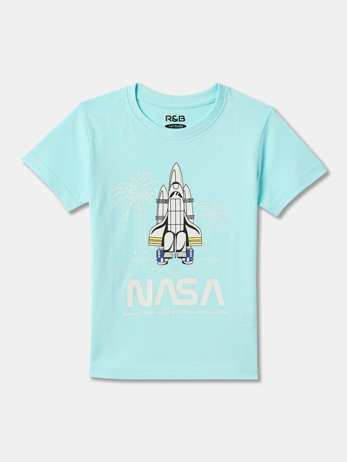Boys Pack of 3 Graphic Print Regular Fit T-Shirt image number 2