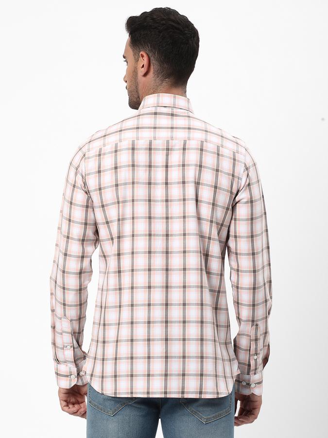 R&B Men's Checks Full Sleeve Shirt image number 2