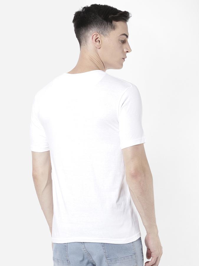 R&B Men White T-Shirts image number 2