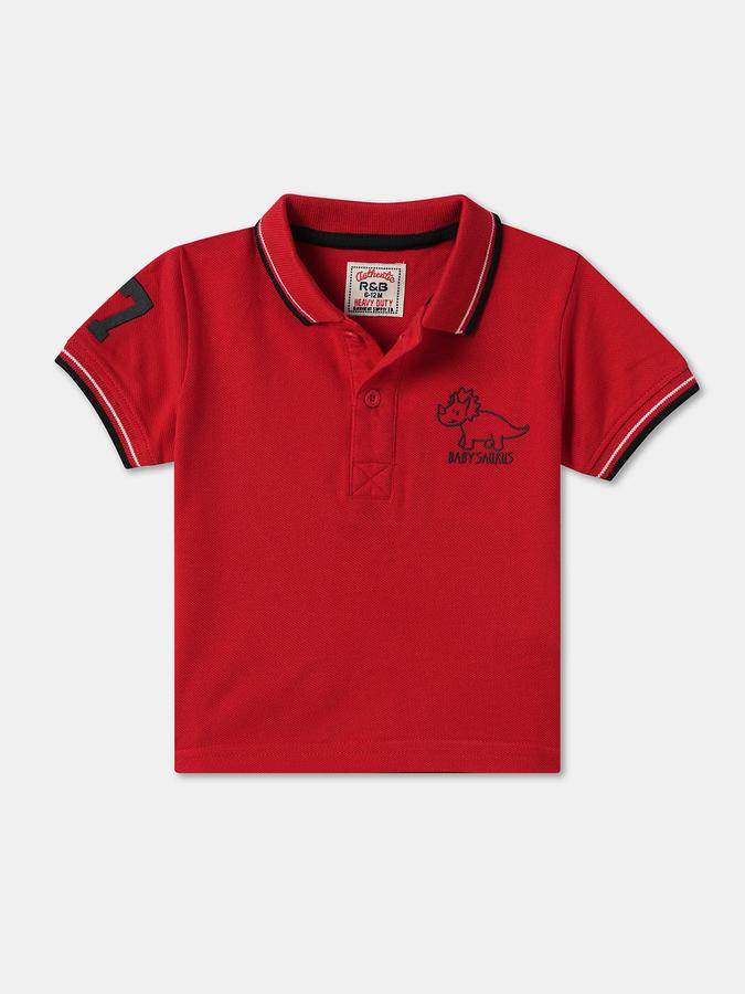 Baby Boys Printed Pure Cotton Regular T Shirt image number 0