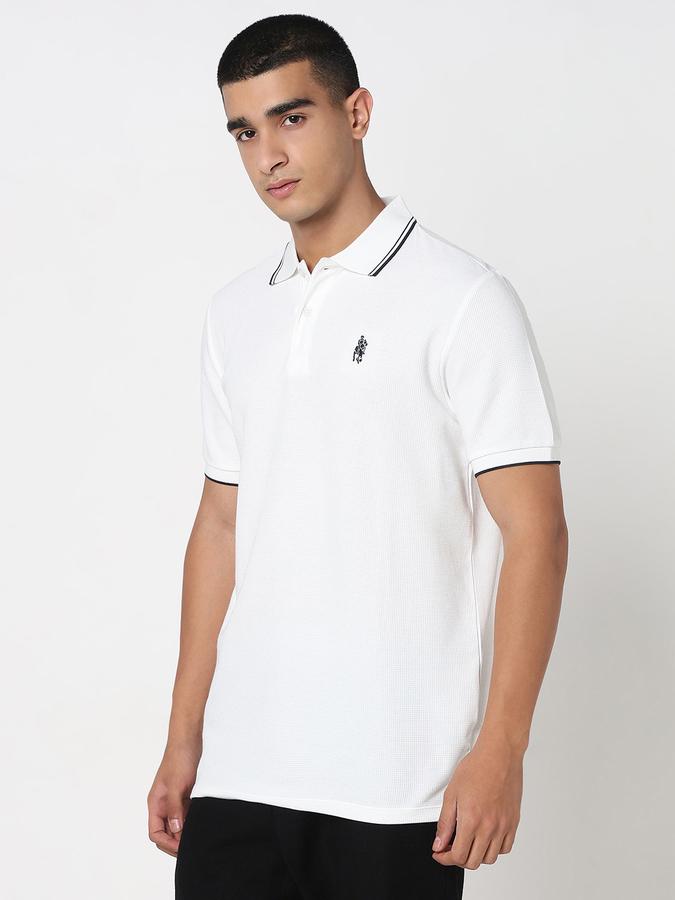 MENS TEXTURE POLO image number 2