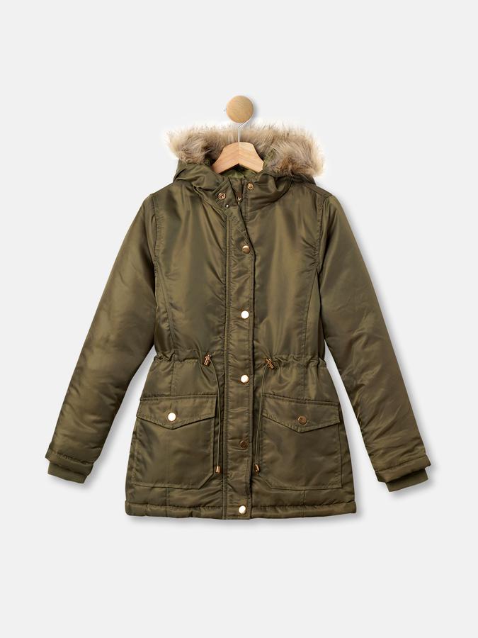 R&B Girls Olive Jackets