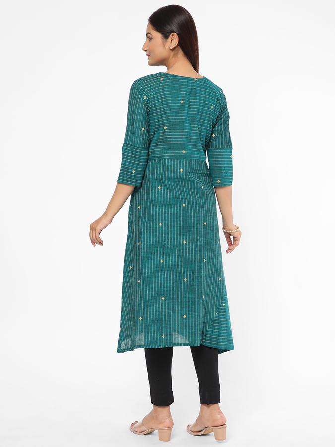 R&B Women Blue Kurta image number 2