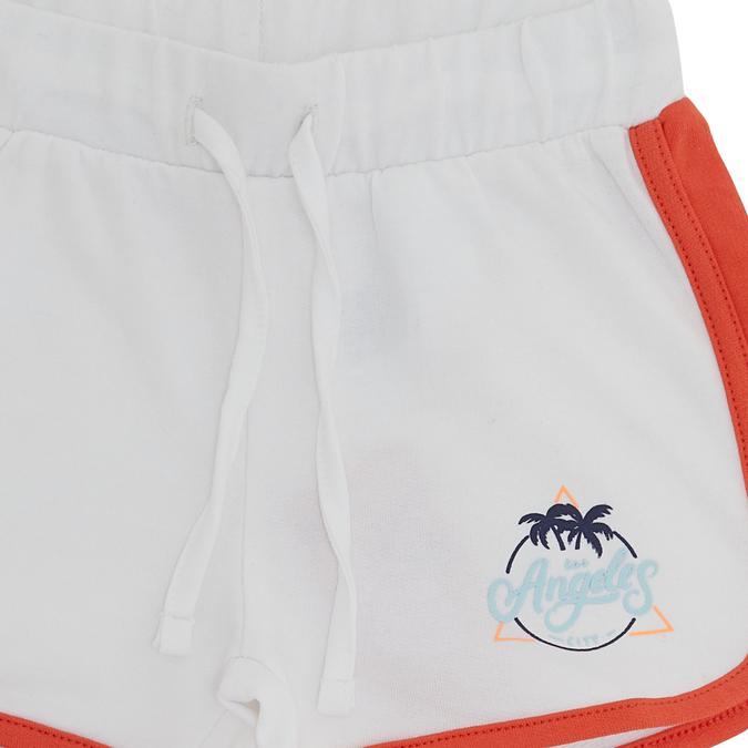 R&B Cropped Length Ivory shorts image number 2