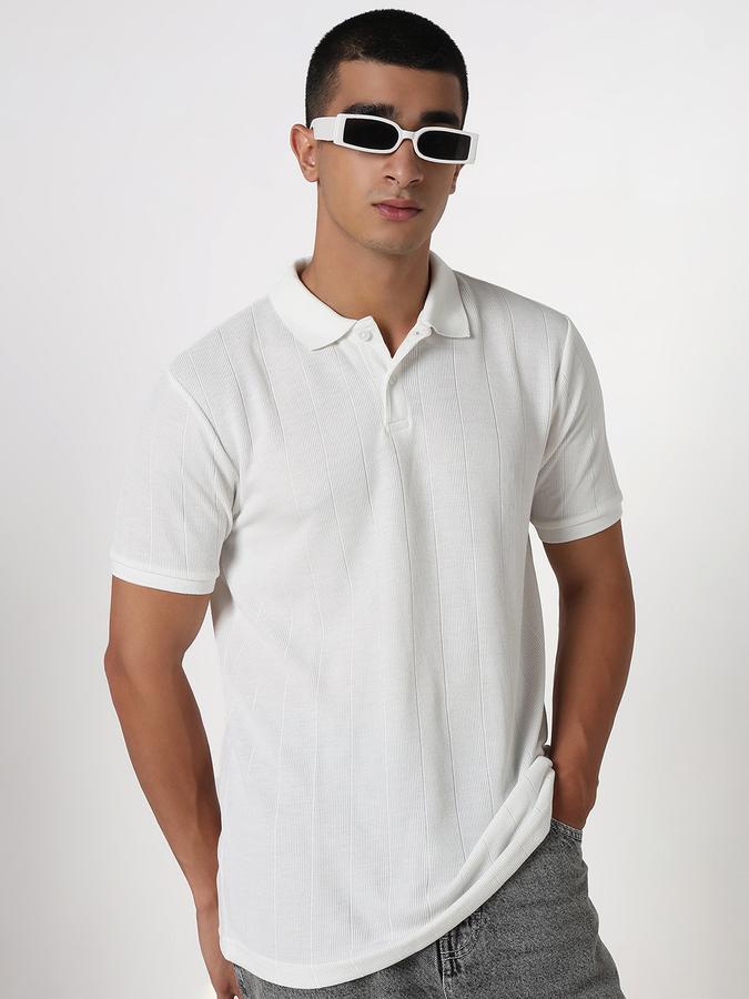 R&B MENS TEXTURE POLO