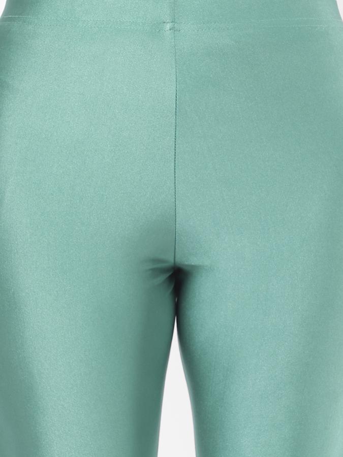 R&B Women Green Churidars & Leggings image number 3