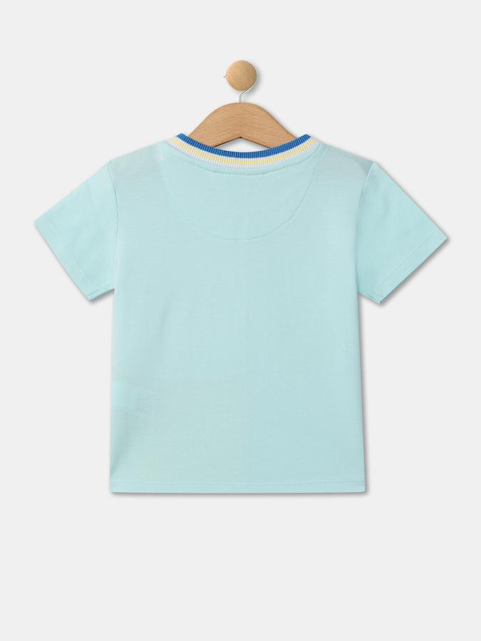 Boys Relaxed Fit Round-Neck T-Shirt image number 1