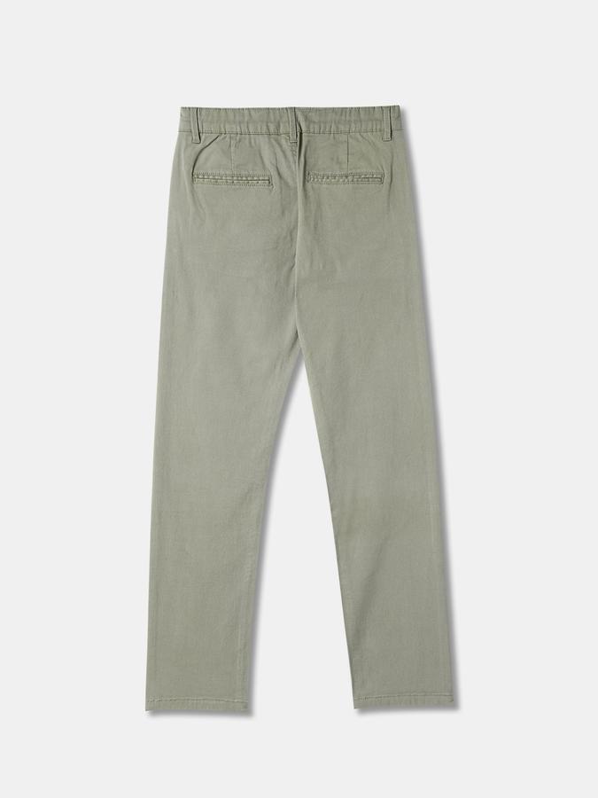 Boys Mid-Rise Straight Fit Trousers image number 1