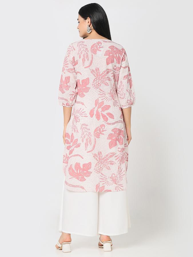 R&B Women's Pink Printed Tunic