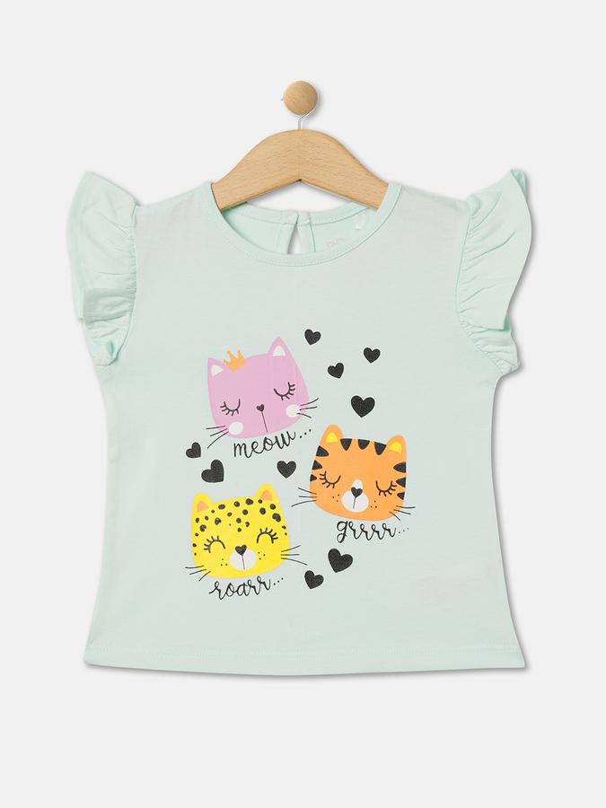 R&B Girl's Round Neck Graphic Tee image number 0