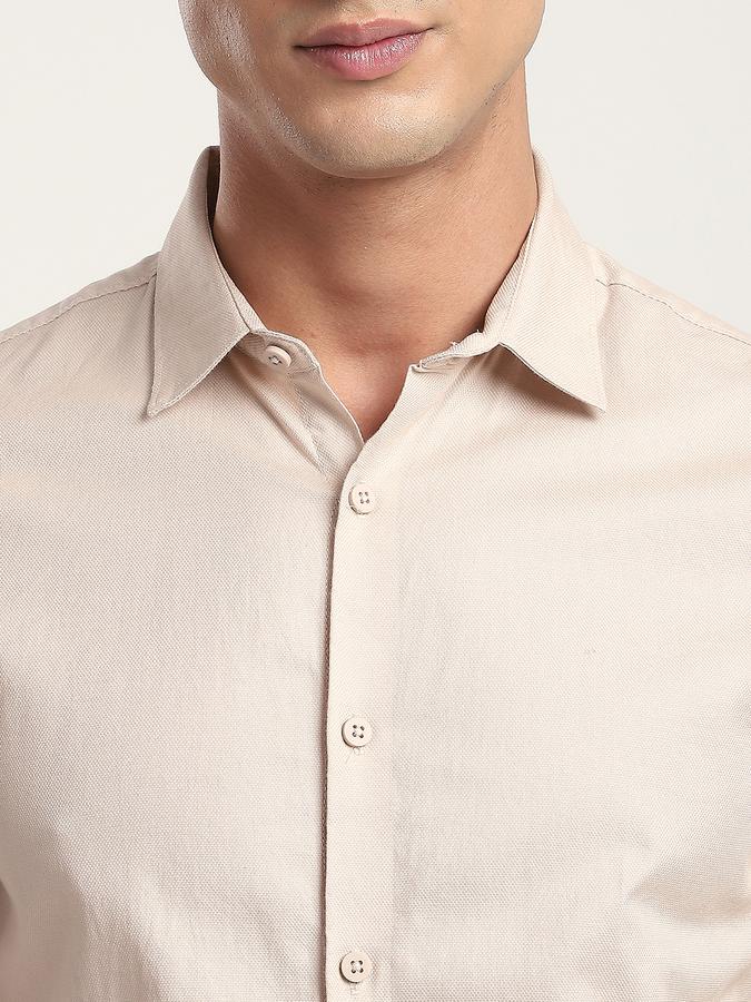R&B Men's Beige Shirt