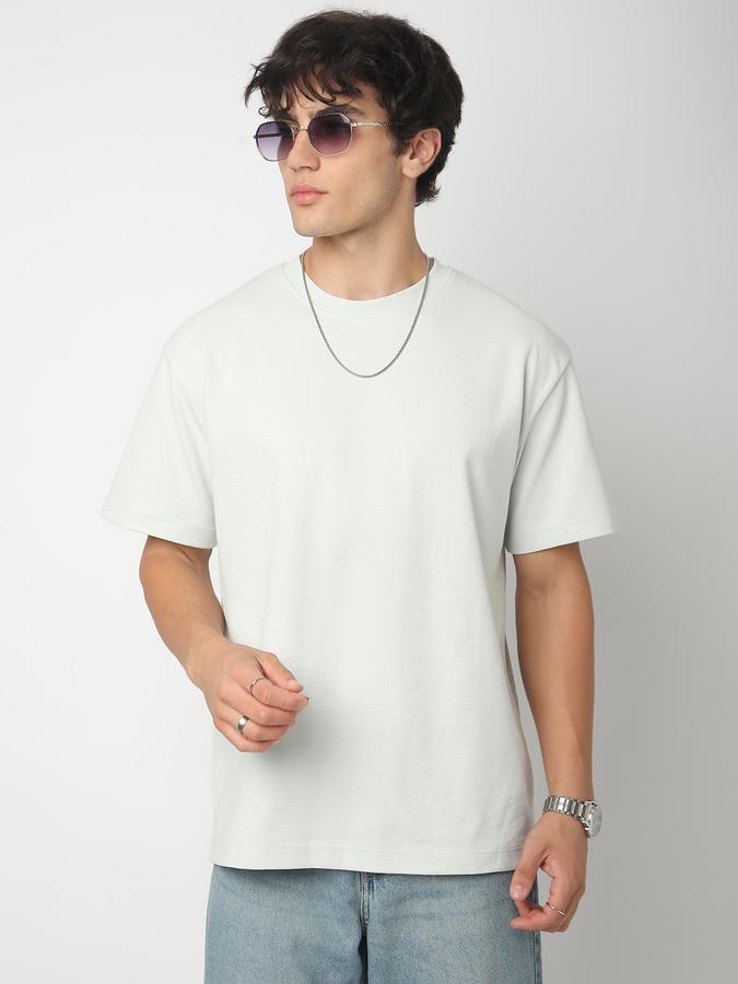Solid Men Round Neck T-Shirt
