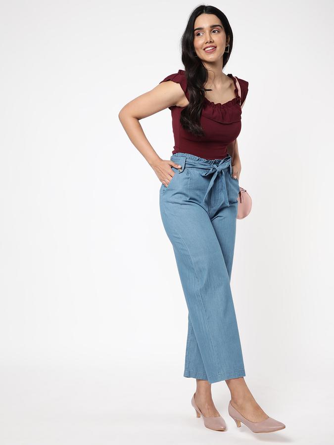 R&B Women Blue Trousers image number 1