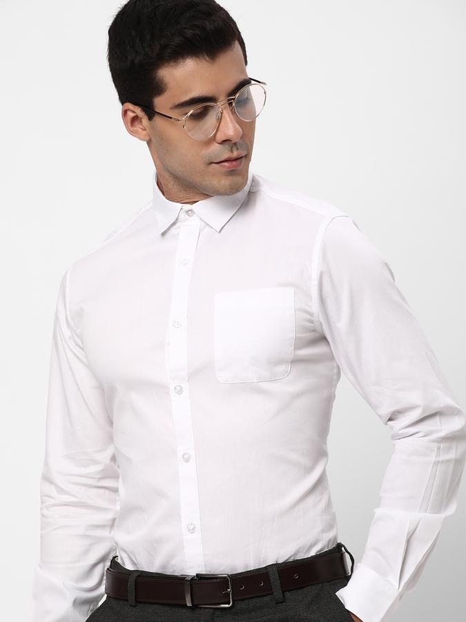 R&B Men's Solid Shirt With Single Pocket image number 0