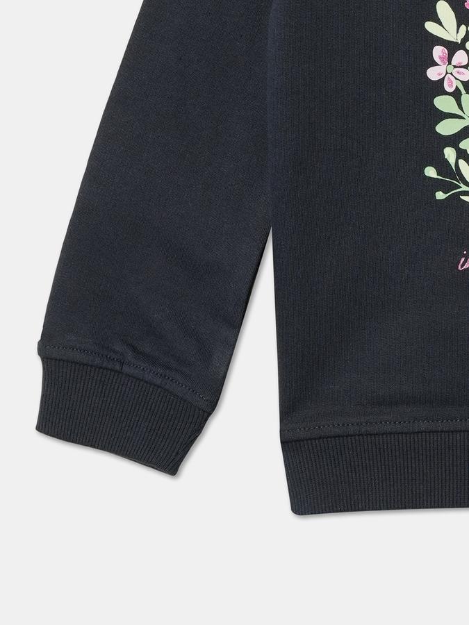 Full Sleeve Graphic Print Girls Sweatshirt image number 3