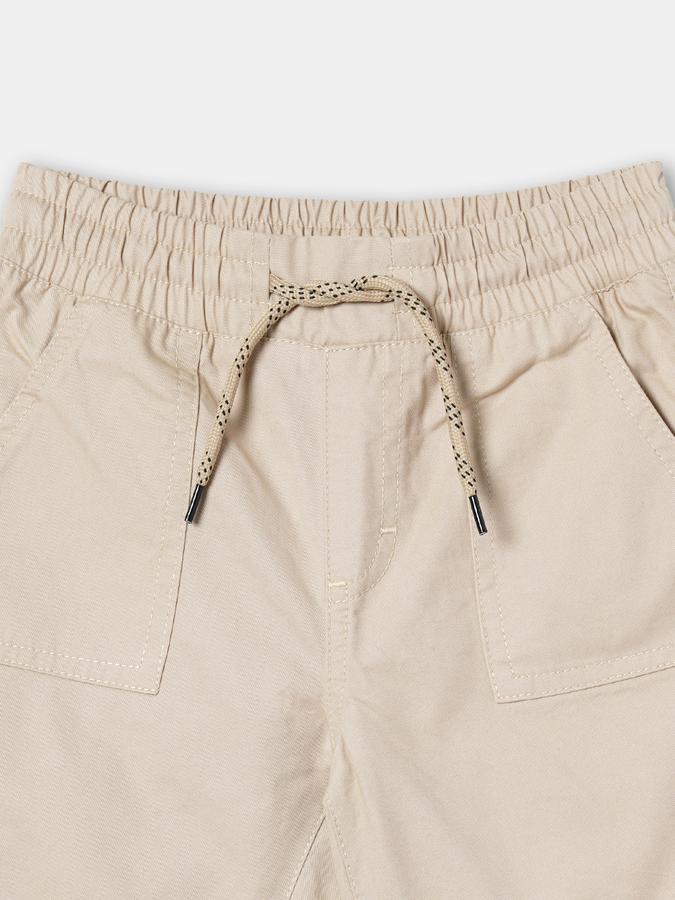 R&B Boys Beige Shorts & 3/4Ths image number 3