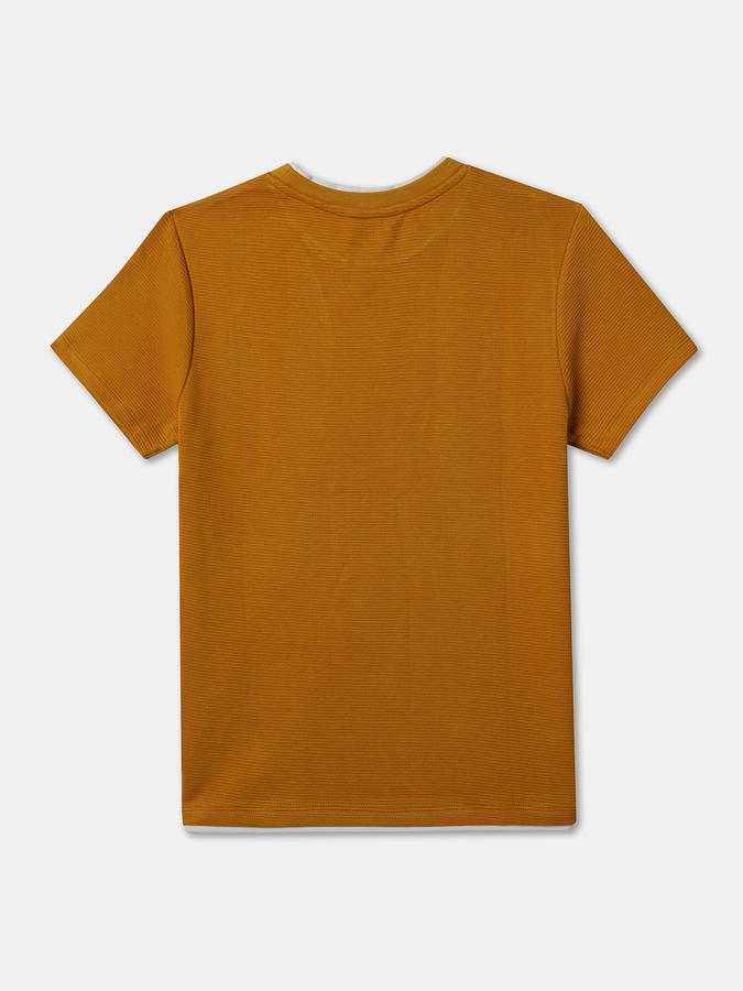 Boys Solid Pure Cotton Regular T Shirt image number 1