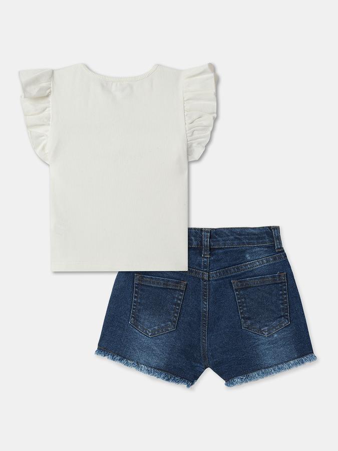 R&B Regular Fit Girls Co-ord set image number 1