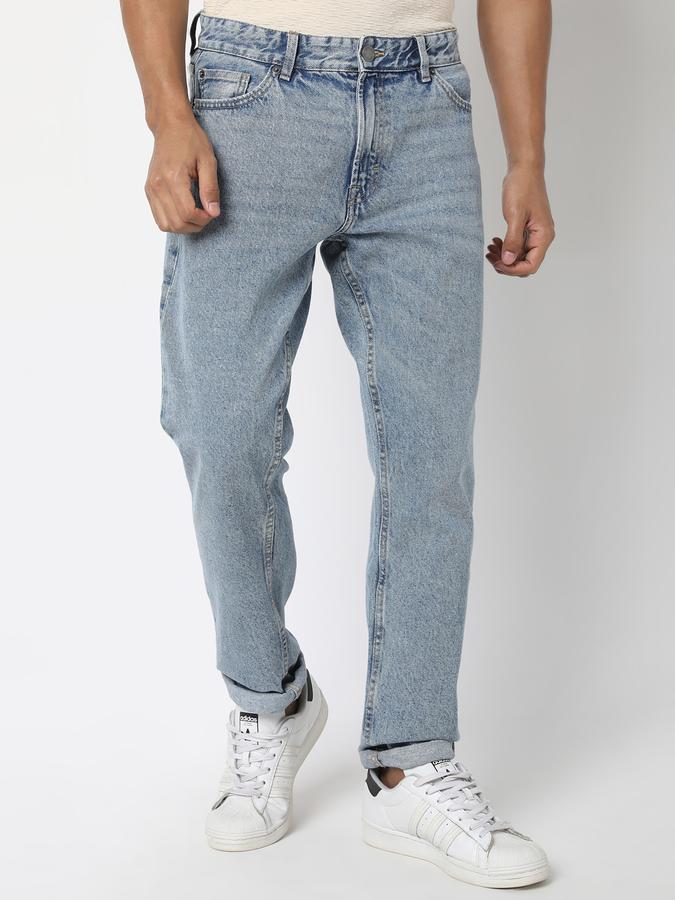 Men Dyed/Washed Jeans image number 0
