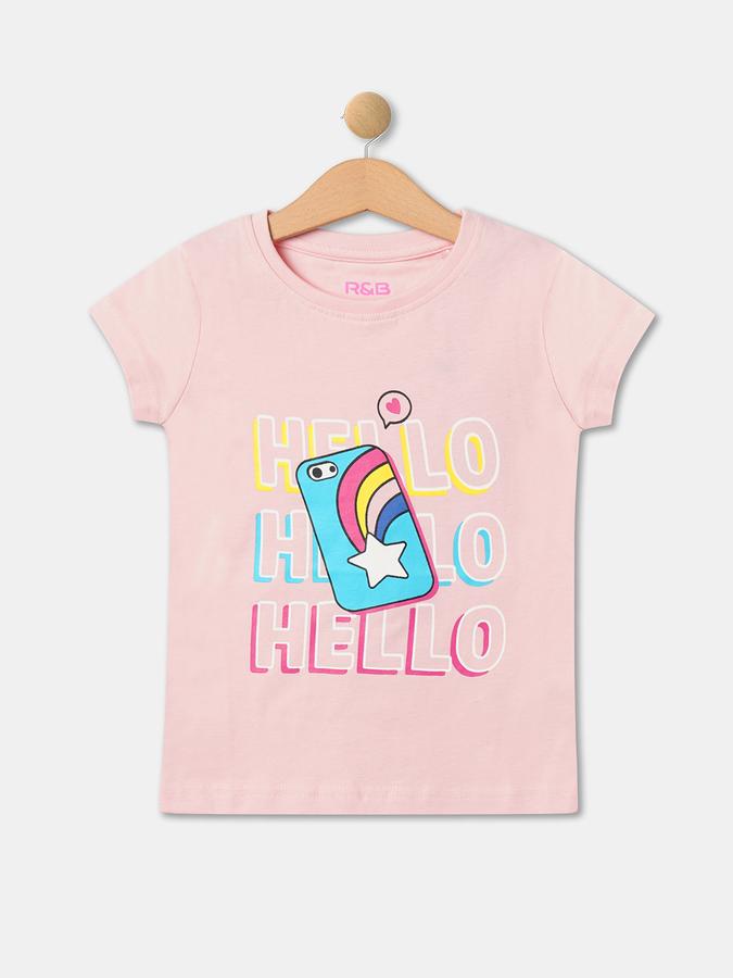R&B Girls Pink T-Shirt image number 0