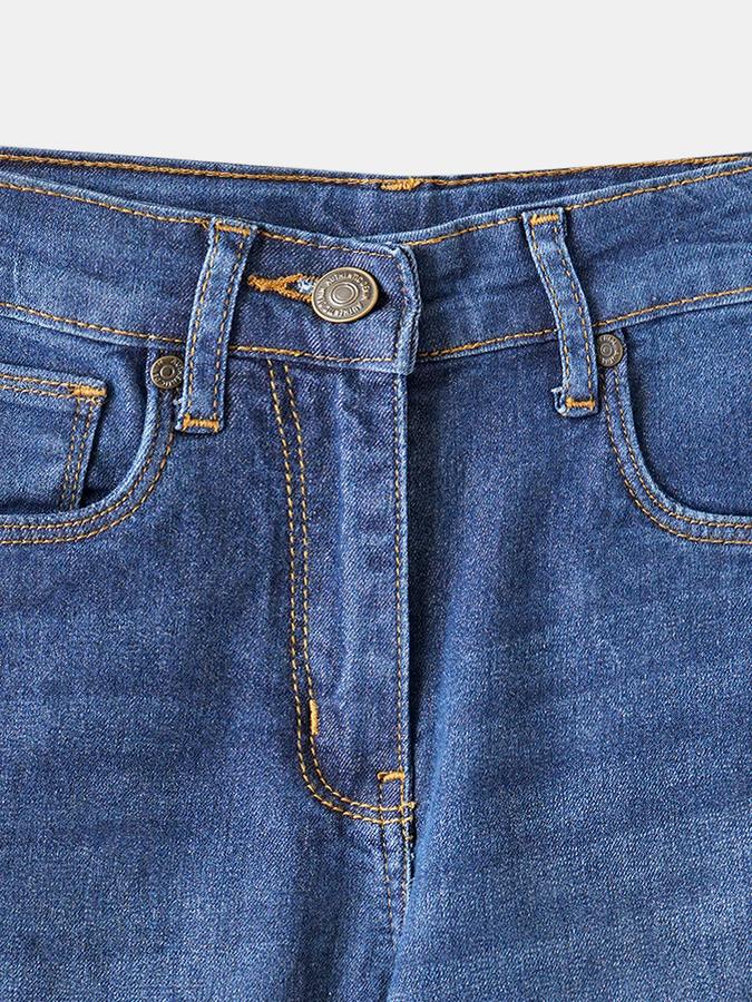 Girls Solid Jeans image number 3