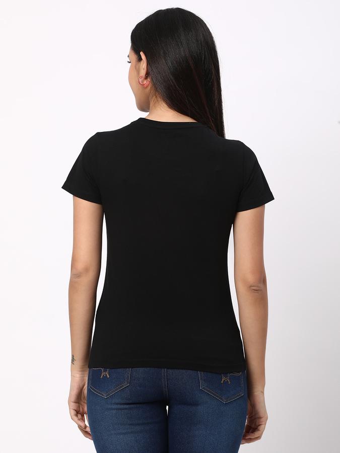 Women Regular Fit Graphic T-Shirt image number 2