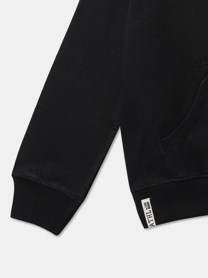 Boys Cotton Hooded Zip Up Graphic Print Jacket