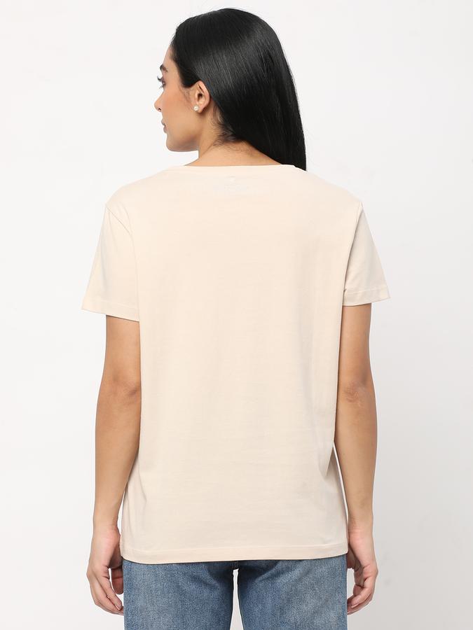 Women Typographic Print Relaxed Fit Top image number 2