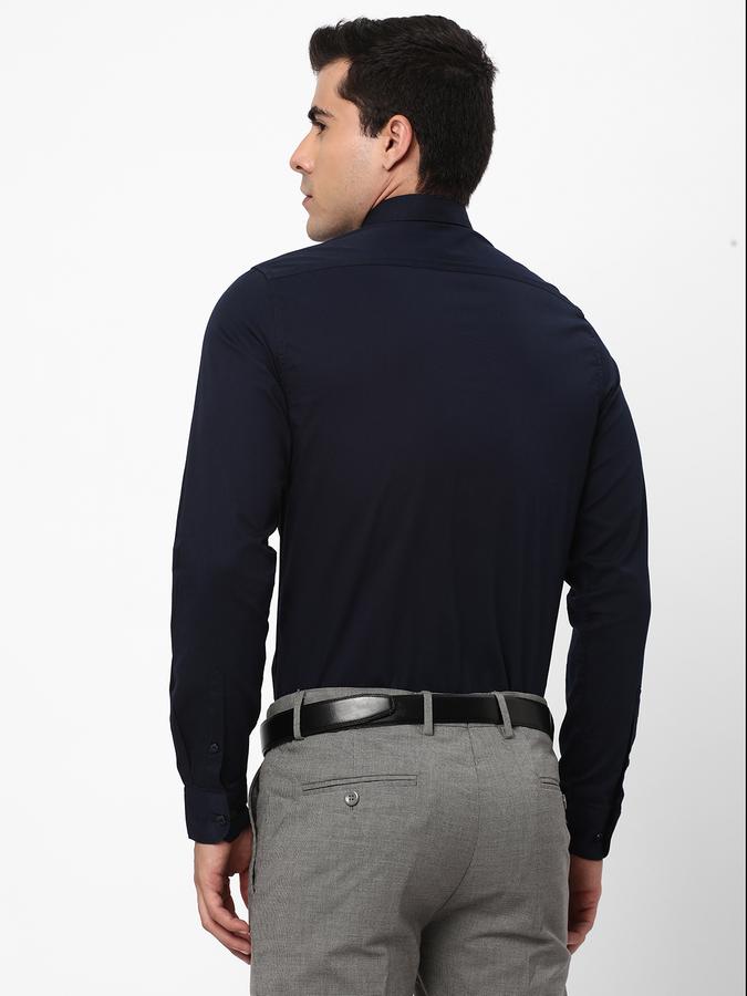 R&B Men Blue Casual Shirts image number 2