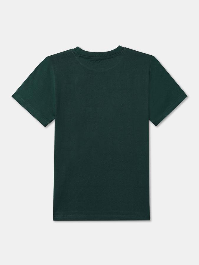 Boys Graphic Print Pure Cotton Regular T Shirt image number 1