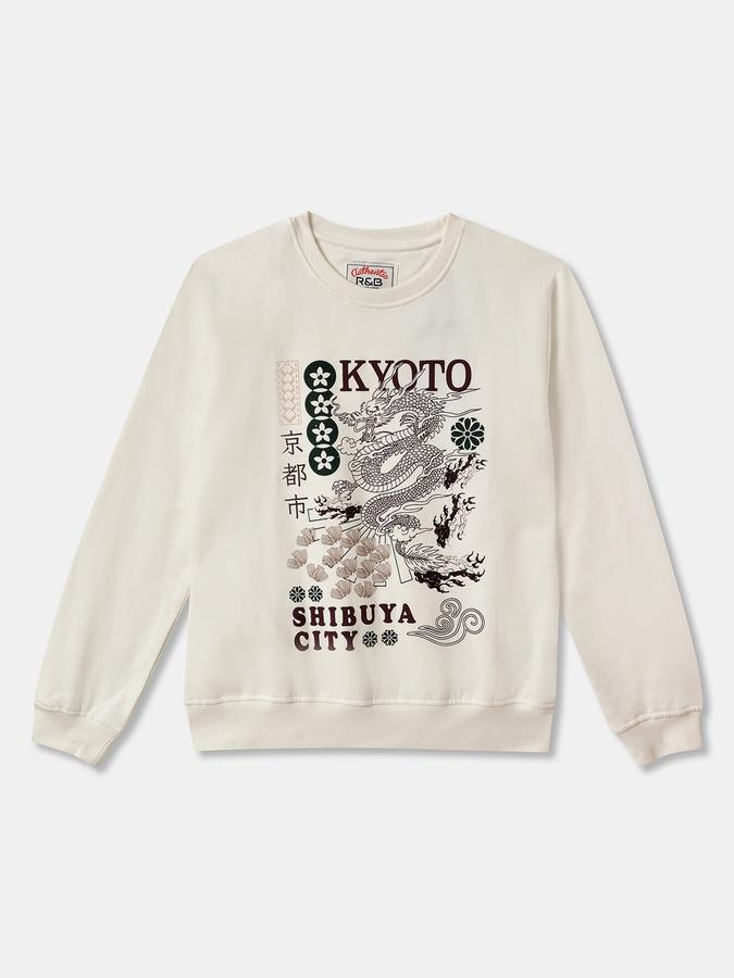 Full Sleeve Graphic Print Boys Sweatshirt 