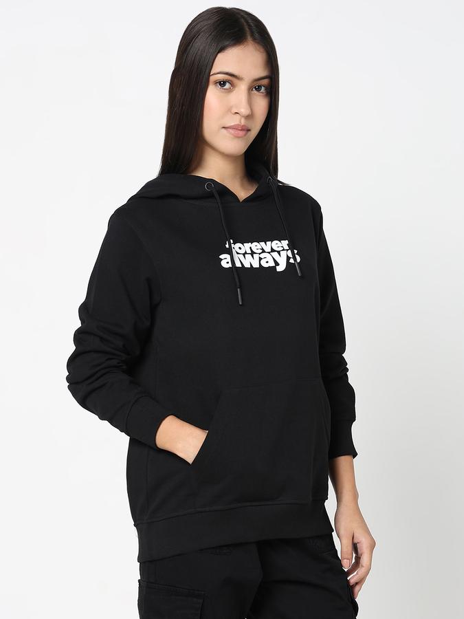 Women Solid Sweatshirt image number 3