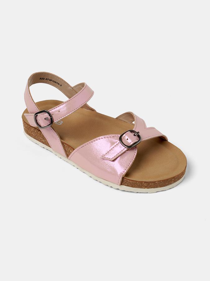 R&B Girls Pink Sandals image number 2