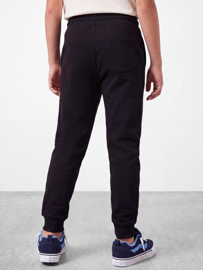 R&B Boys Navy Blue Graphic Print Elasticated waist Jogger Pant 