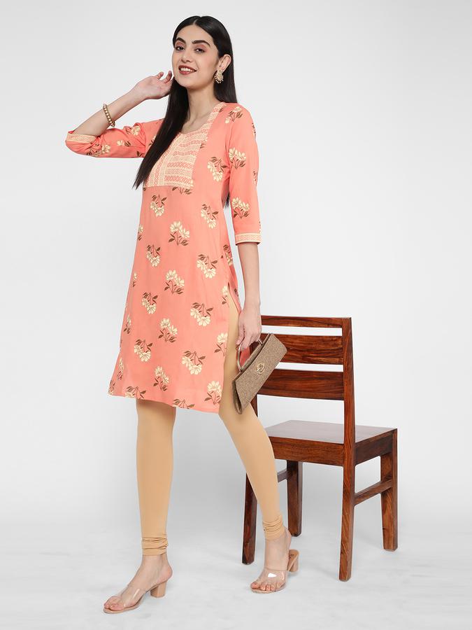 R&B Women Beige Churidar image number 1