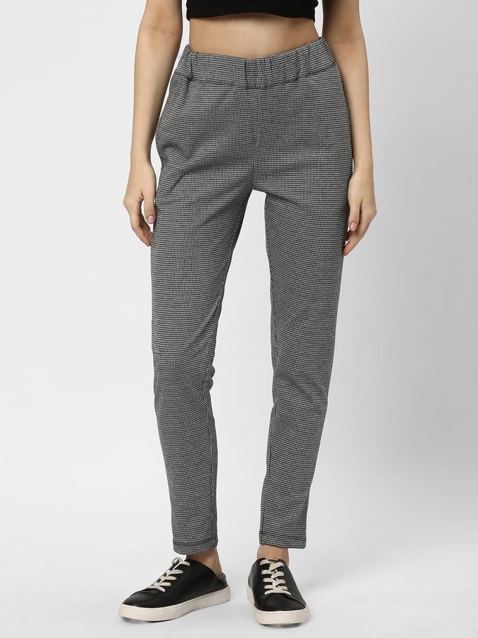 R&B Knitted Jacquard  Trousers