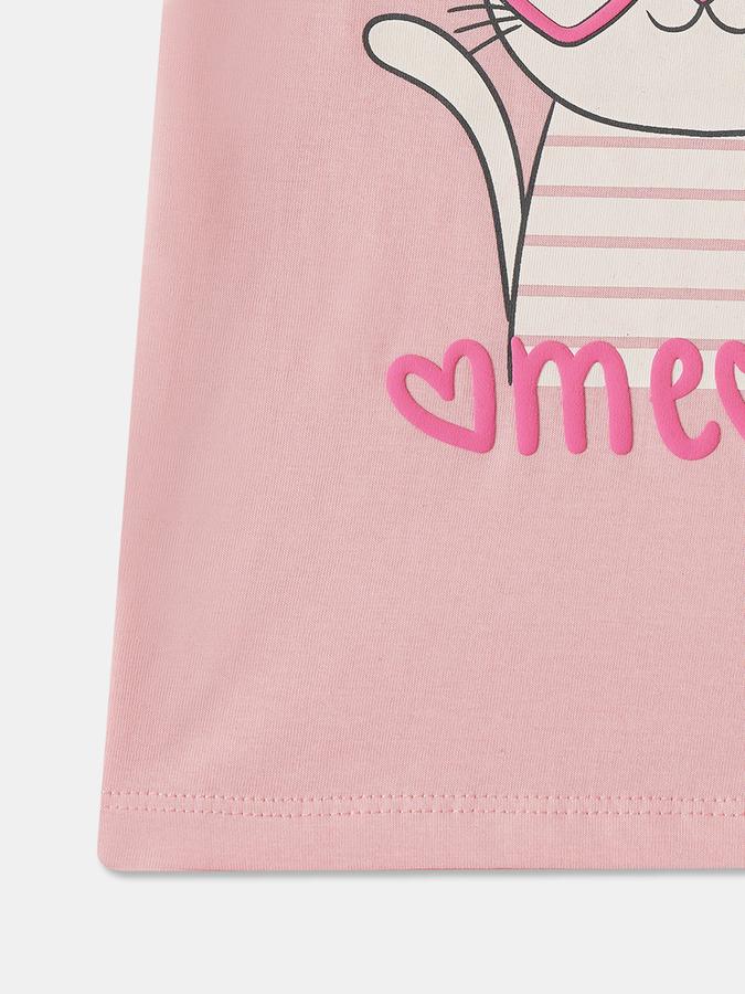 R&B GIRLS Short Sleeves GRAPHIC TEE image number 3