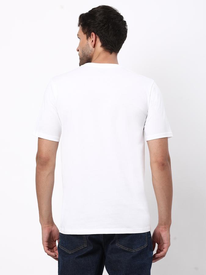 Men Crew-Neck T-Shirt with Short Sleeves image number 2