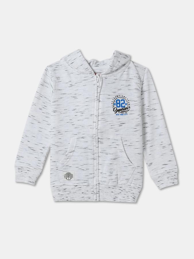 Full Sleeve Self Design Boys Jacket
