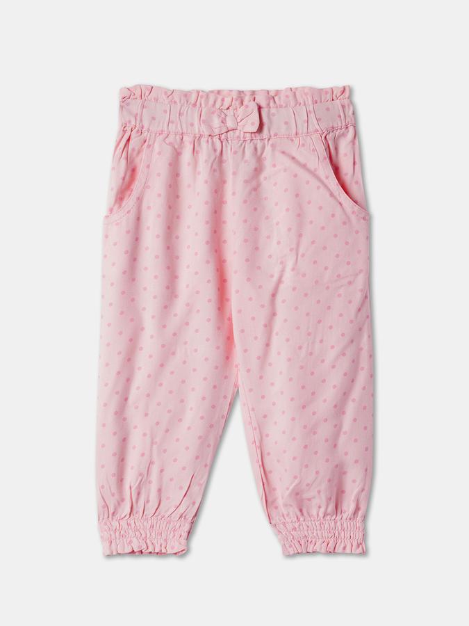 Girls Flat-Front Straight Fit Trousers image number 0