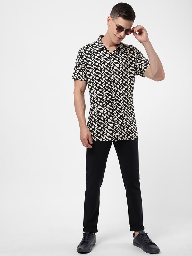 R&B Blue Men Casual Trousers image number 1
